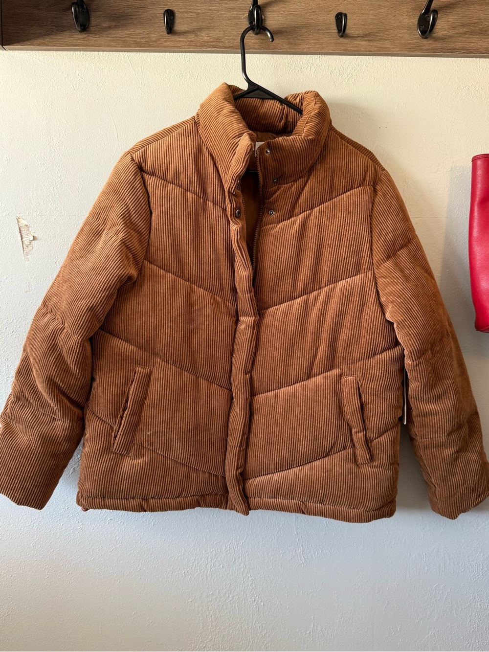 Women’s Corduroy Puffer Jacket